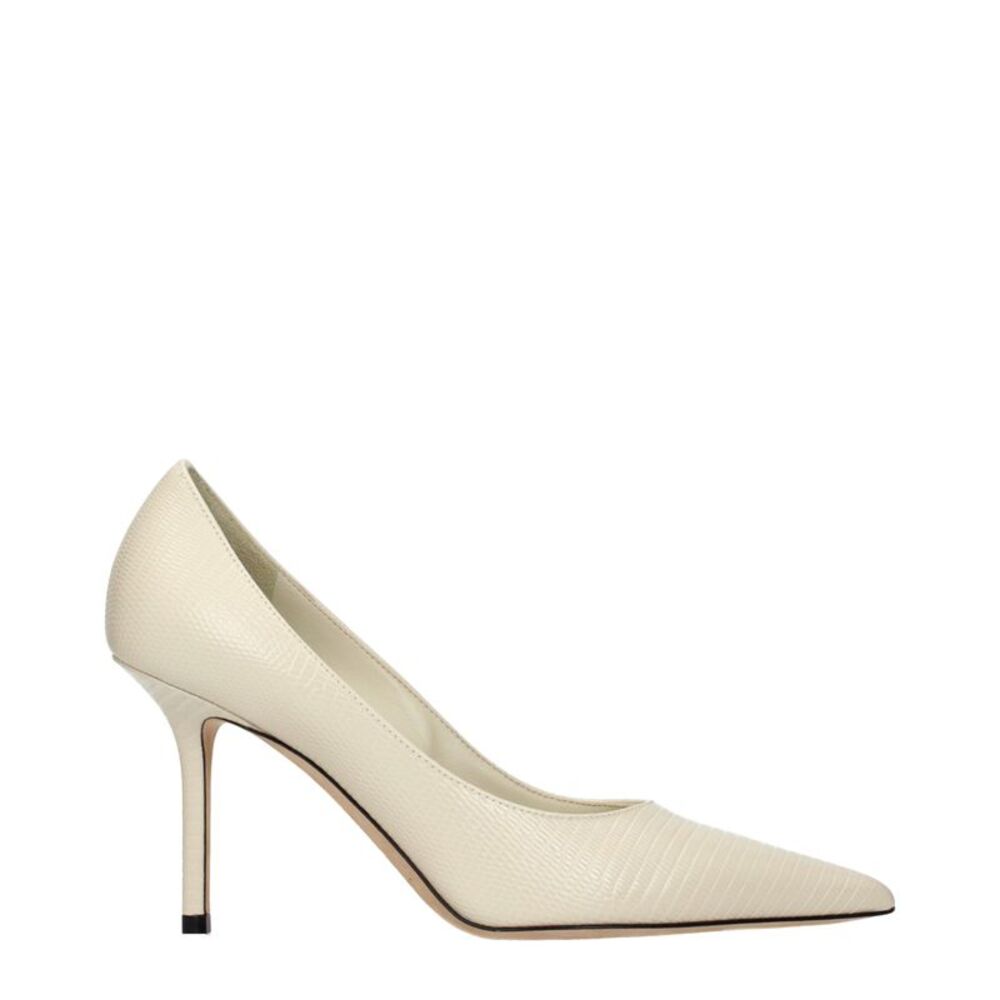 Jimmy Choo Beige Leather High Heel Women's Pumps